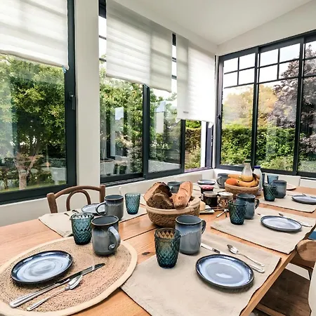 Des Jardins, Maison Familiale 14 Personnes Proche Villers-sur-Mer