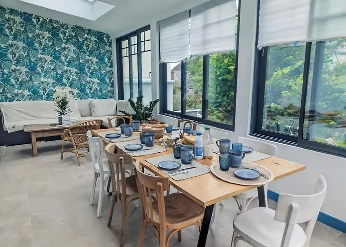 Des Jardins, Maison Familiale 14 Personnes Proche Villers-sur-Mer